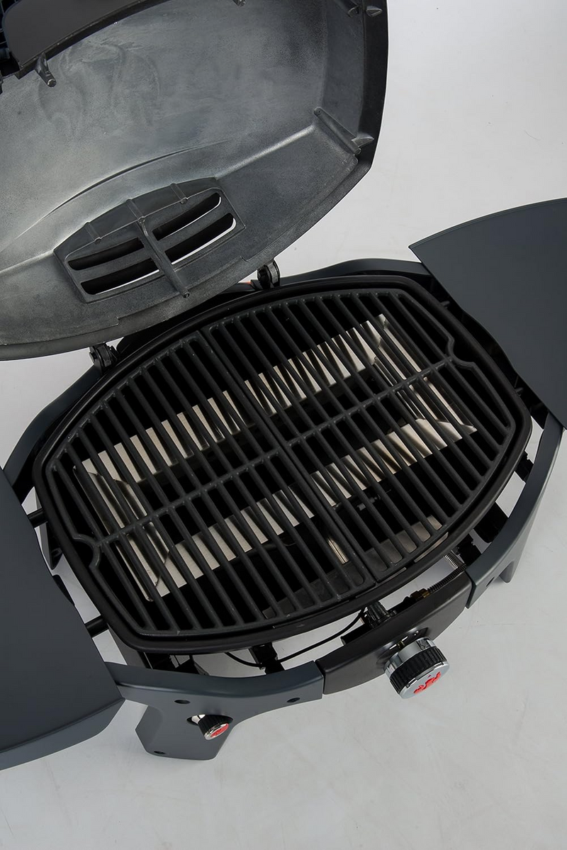 Landmann Pantera 1.0 Gasbarbecue Mobiel Gietijzeren Grillrooster Zwart