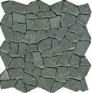 Mozaïek Beachstone lava zwart 29.4 x 29.4 cm