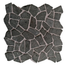 Mozaïek Beachstone lava zwart 29.4 x 29.4 cm