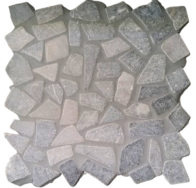 Mozaïek Grey 30 x 30 x 1 irregular chip