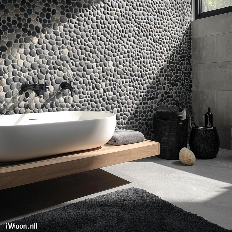 Mozaïek PebbleStone antra 29.4 x 29.4 cm