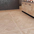 Keramisch Parket Suecia Arce 100x100 cm – Porselein Mat Gerectificeerd R9 Houtlook