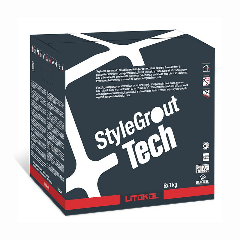 Litokol Voegmiddel StyleGrout Tech silver-3 á 3 kg
