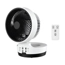 Coolboy Trend Tafelventilator 25 cm - Ventilator met Afstandsbediening | 3 Snelheden, Timer 7 uur en 180 graden Oscillatie