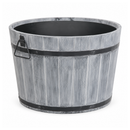 Storm Boomkuip Rond L 55x38 cm Geborsteld Grijs Acaciahout FSC