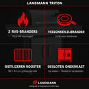GasBBQ Landmann Triton PTS 3.1 Silver