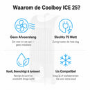 Coolboy ICE 25 Aircooler with Cooling Elements - Compact Air Cooler 75W | Air Conditioner Without Exhaust Hose and Ionization