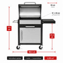 HoutskoolBBQ Grillchef by Landmann  Silver Wagon  Zilver | Zwart