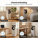 Coolboy R117 3-in-1 Air Cooler with Cooling Elements | Bladeless Air Cooler 75W with Remote Control