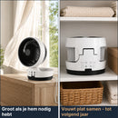 Coolboy Trend Tafelventilator 25 cm - Ventilator met Afstandsbediening | 3 Snelheden, Timer 7 uur en 180 graden Oscillatie
