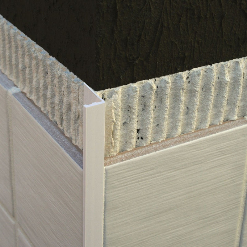 Tegelprofiel Recht Grijs PVC 12 mm 250 cm ESP120.11 by Genesis