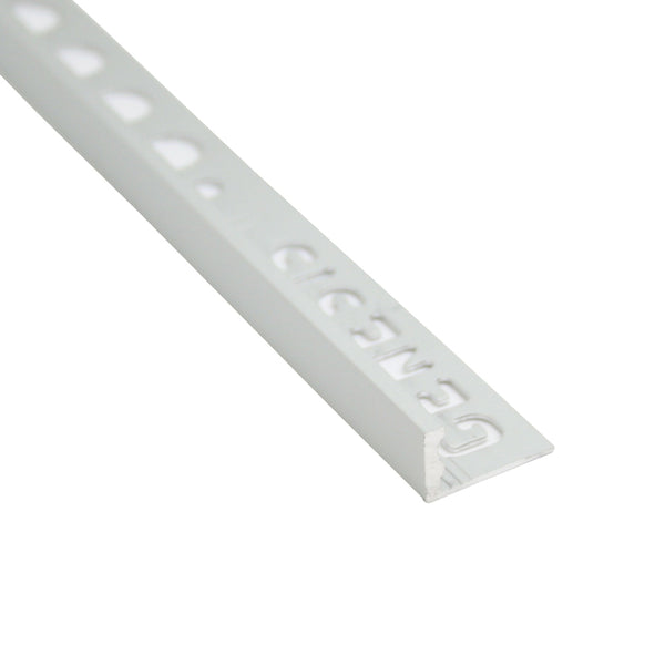 Tegelprofiel Recht Mat Zilver Aluminium 10 mm 270 cm ESA107.81