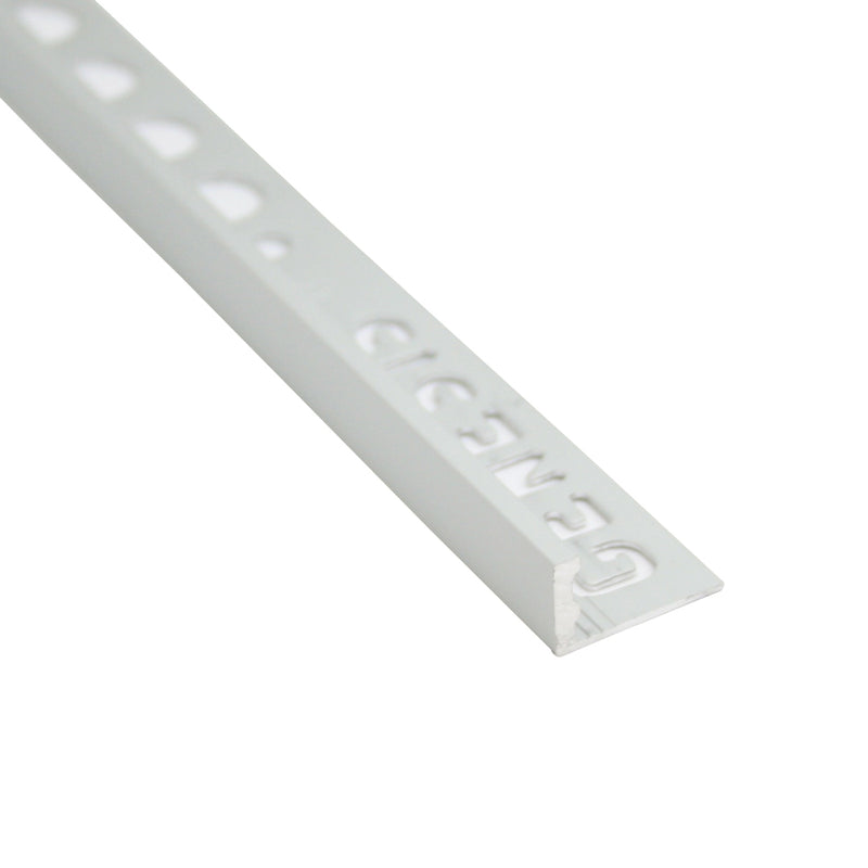 Tegelprofiel Recht Mat Zilver Aluminium 12 mm 270 cm ESA127.81