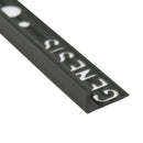 Tegelprofiel Recht Zwart PVC 10 mm 250 cm ESP100.16 by Genesis