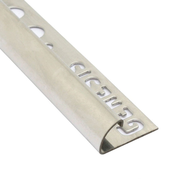 Tegelprofiel Kwadrant Geborsteld Roestvrij Staal 10 mm 270 cm ESQ107.102
 by Genesis