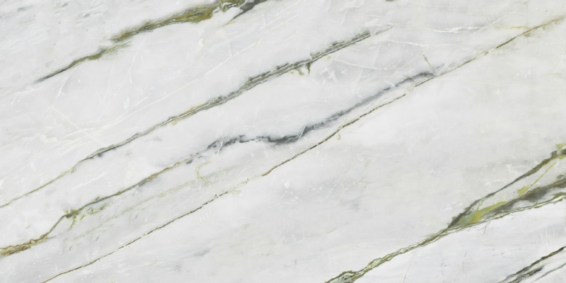 Vloertegel Calacatta Verde 60x120 cm Rechthoek – Keramiek Glans Gerectificeerd – Marmerlook Groen