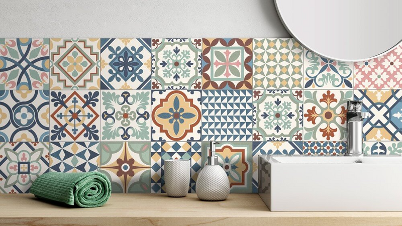 Vloertegel Heritage Mix 33x33 cm