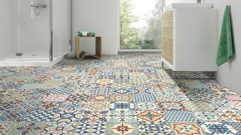 Vloertegel Heritage Mix 33x33 cm