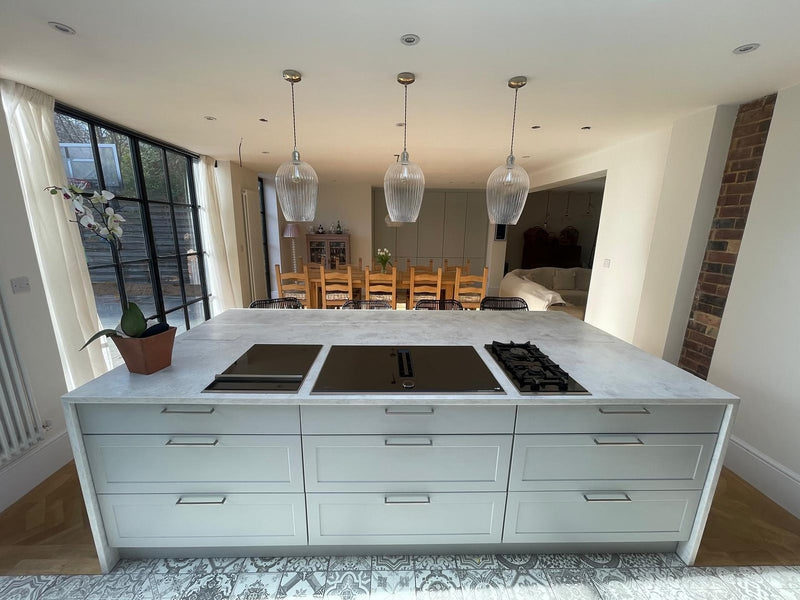 Vloertegel Nikea Sephia Grey 20x20 cm Vierkant - Porselein Mat - Victoriaanse & Marokkaanse Patroontegel R10