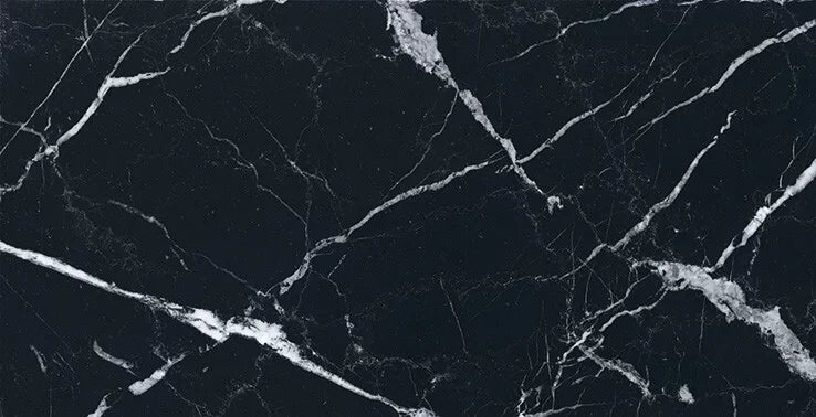 Vloertegel Verona Black 32x62,5 cm