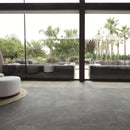 Vloertegel Aran Darkgrey 60x60 cm Vierkant – Porselein Mat Gerectificeerd R9 – Marmerlook