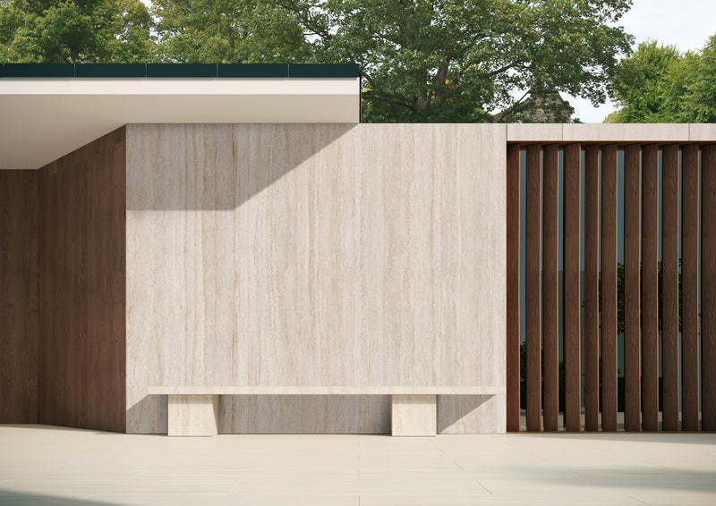 Vloertegel Travertino Almond (C) 30x60 cm