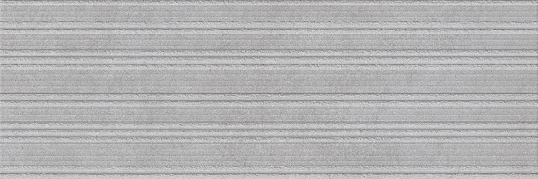Wandtegel Cement Striping Grey 25x75 cm