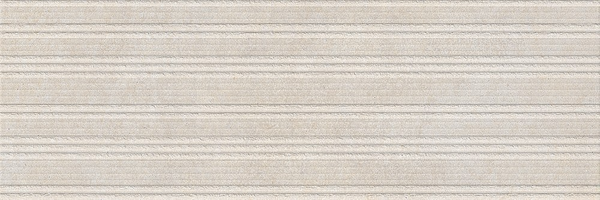 Wandtegel Cement Striping Sand 25x75 cm