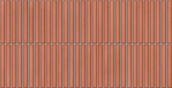 Wandtegel Deco Lingot Coral 32x62,5 cm Rechthoek – Porselein Zijdeglans Vorstbestendig – Warme Terracotta Tint