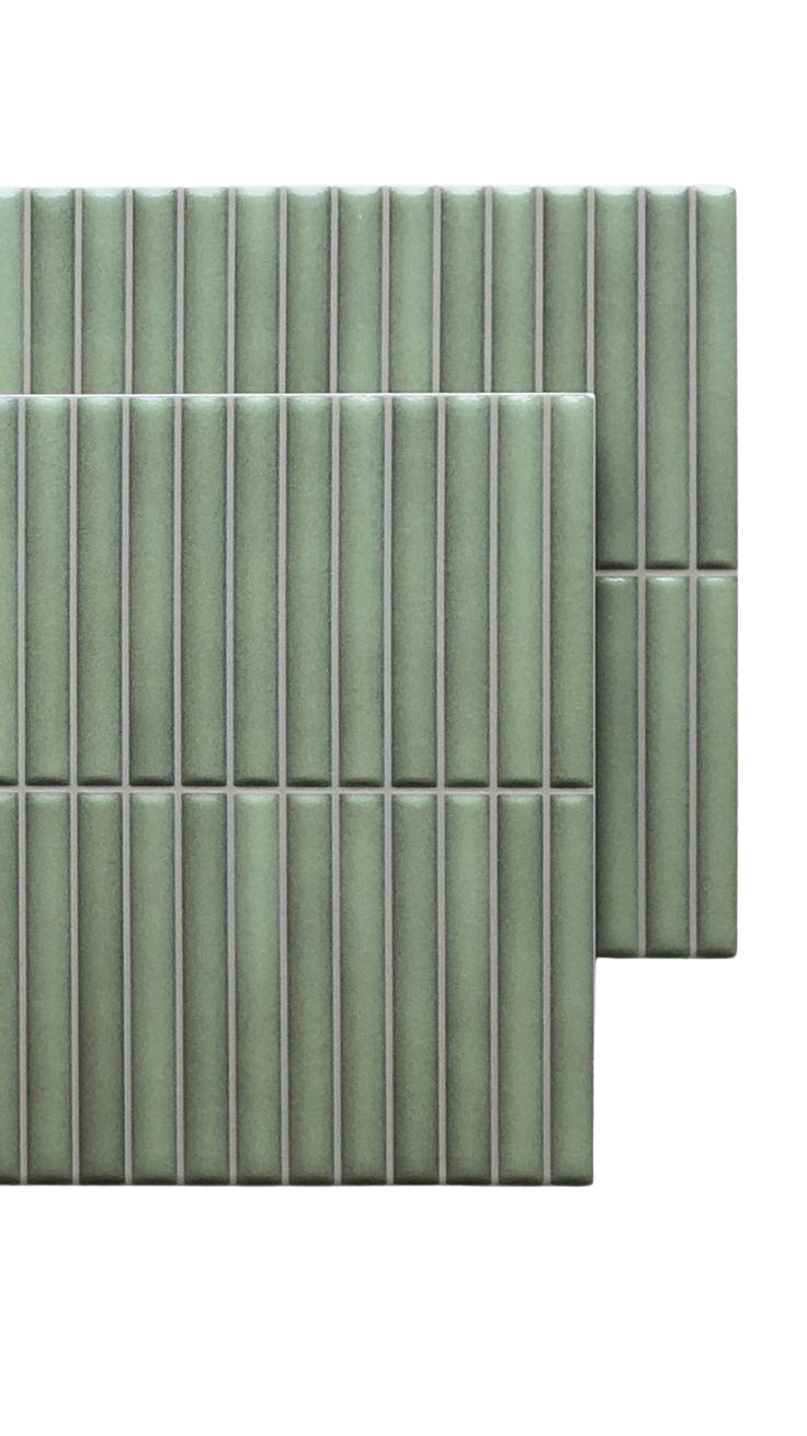Wandtegel Deco Lingot Mint 32x62,5 cm Rechthoek – Porselein Zijdeglans – Zachte Mintgroene Tint
