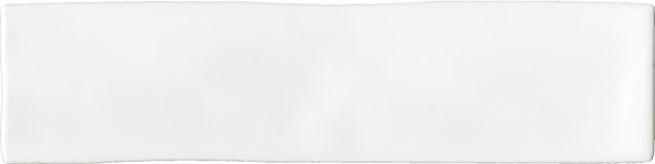 Wandtegel Mallorca White 7,5x30 cm Rechthoek Glans – Mediterrane Artisanale Look