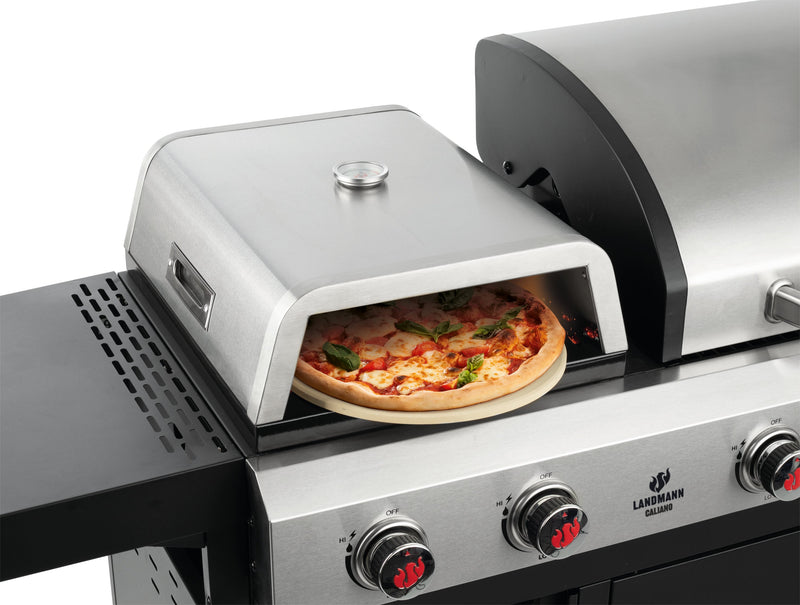 Landmann 2-in-1 GasBBQ & pizza-oven 2,5 - 3,6 kW - Gas