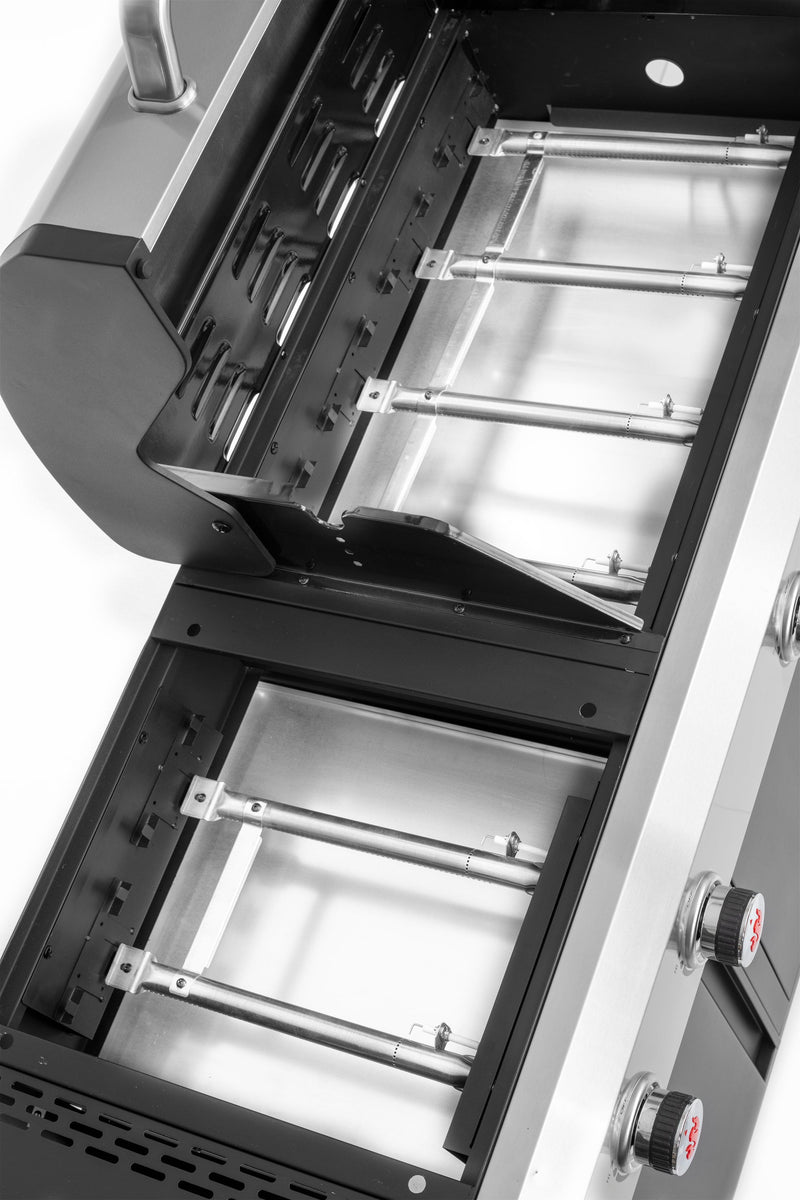 Landmann 2-in-1 GasBBQ & pizza-oven 2,5 - 3,6 kW - Gas