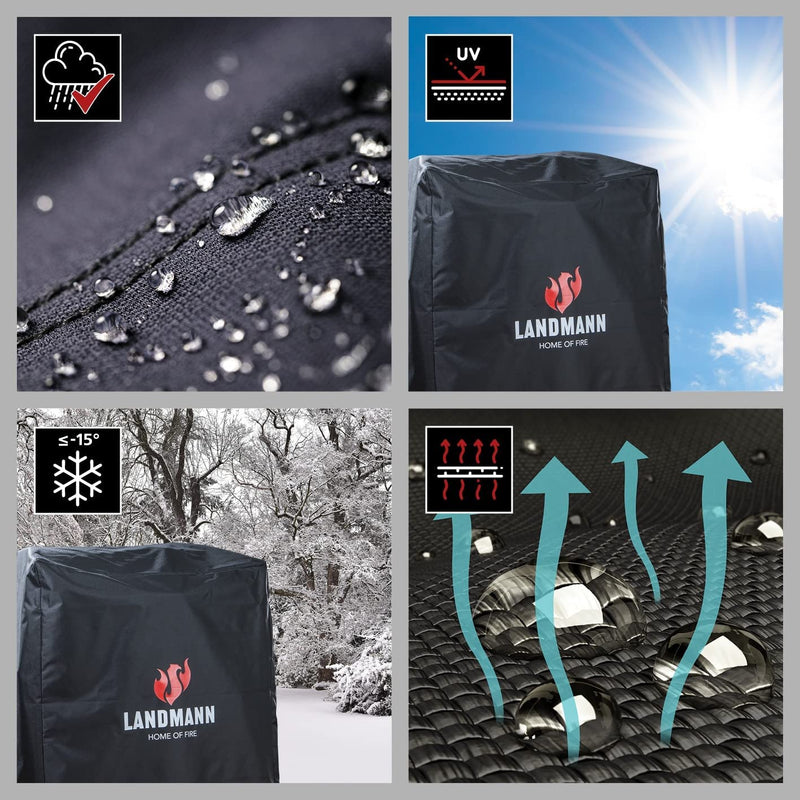 Landmann Premium beschermhoes M 70 x 100 x 60 cm - Hoezen