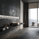 Listello Tevere hardstone mix Keramiek 5,2 x 23 cm wit