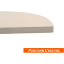 LM Kamado Halfmoon set Divide & Conquer 22 inch - Bakplaten