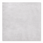 Vloertegel betonlook Concrete Grey 100 x 100 cm - enkele tegel bovenaanzicht met betonlook in grijs