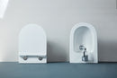 Rimless hangtoilet Genova met soft close toiletzitting -