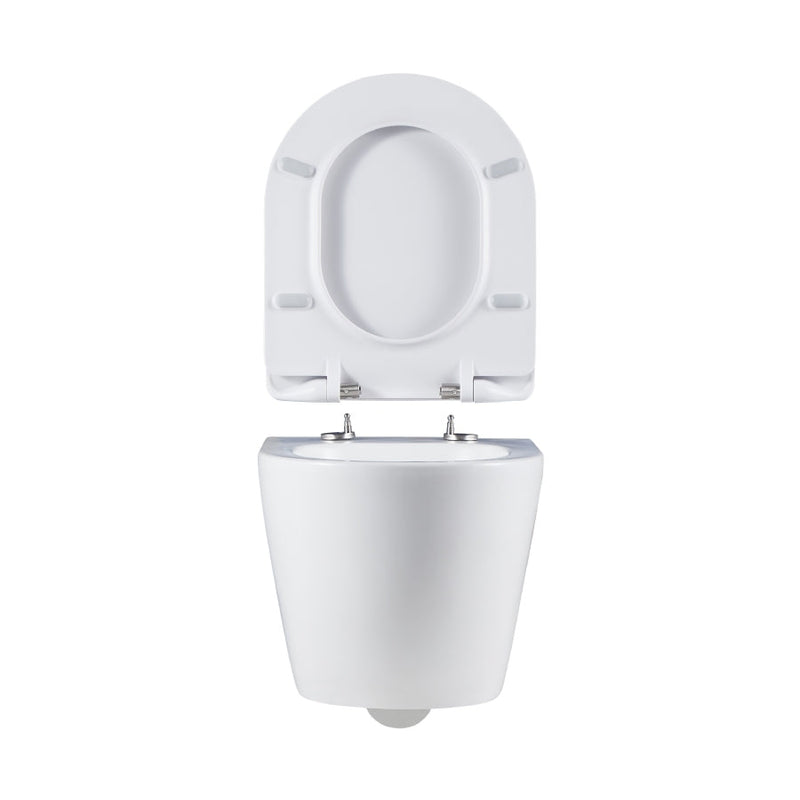 Rimless hangtoilet Genova met soft close toiletzitting -
