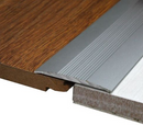 CAS407.81 Aluminium Coverstrip Zelfklevend - Mat Zilver - 38x3,5mm - 0,9m en 2,7m