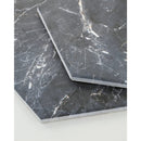 Vloertegel Stream Black Hexa 20x20 cm