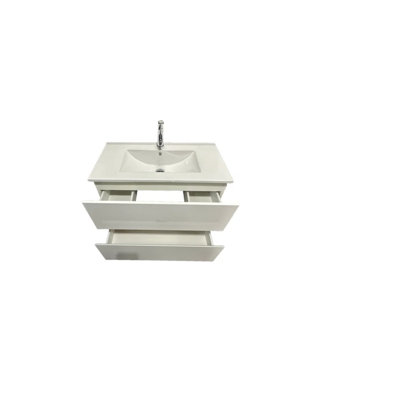 Badmeubel Compleet Set Locomo Wit 80 cm - Complete