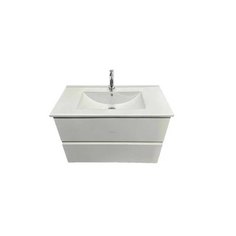 Badmeubel Compleet Set Locomo Wit 80 cm - Complete