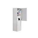 Badmeubel Locomo wit hoge kast - Badkamerkasten