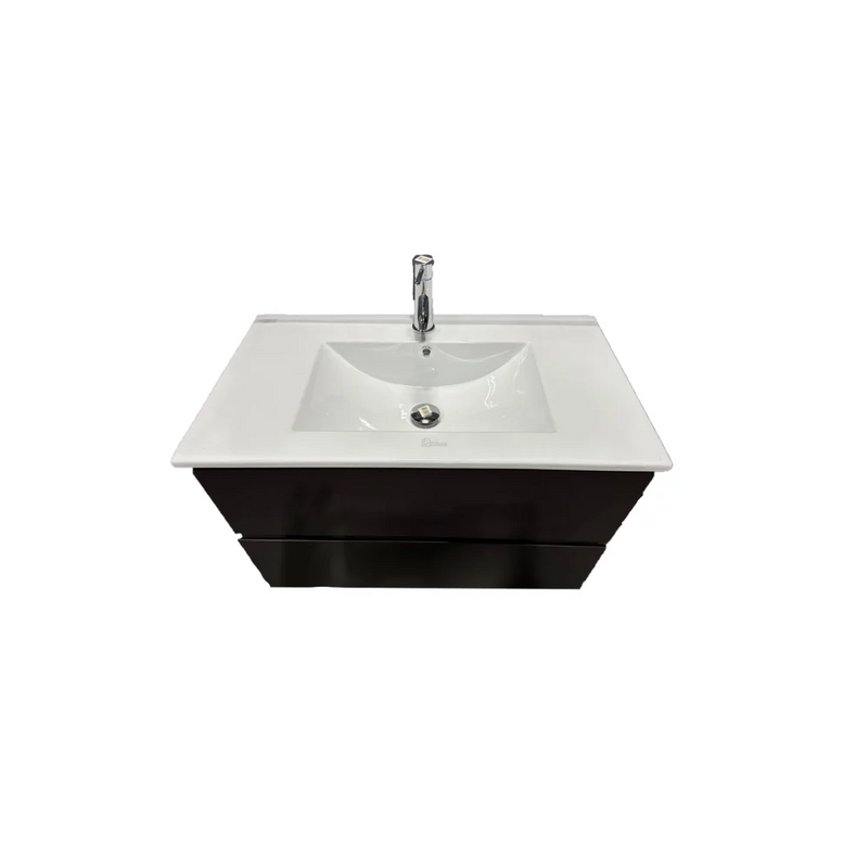 Badmeubel Set Locomo Antraciet 80 cm - Complete