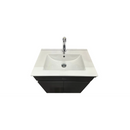 Badmeubel Set Slimline Antra 60 cm - Complete