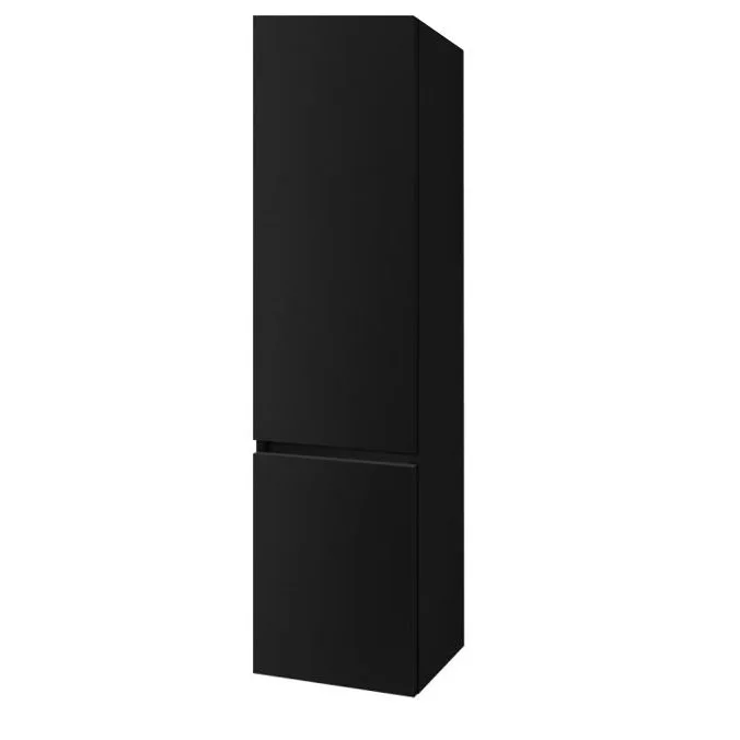 Badmeubel Slimline Kolomkast Antraciet 135 x 35 x 30 cm -