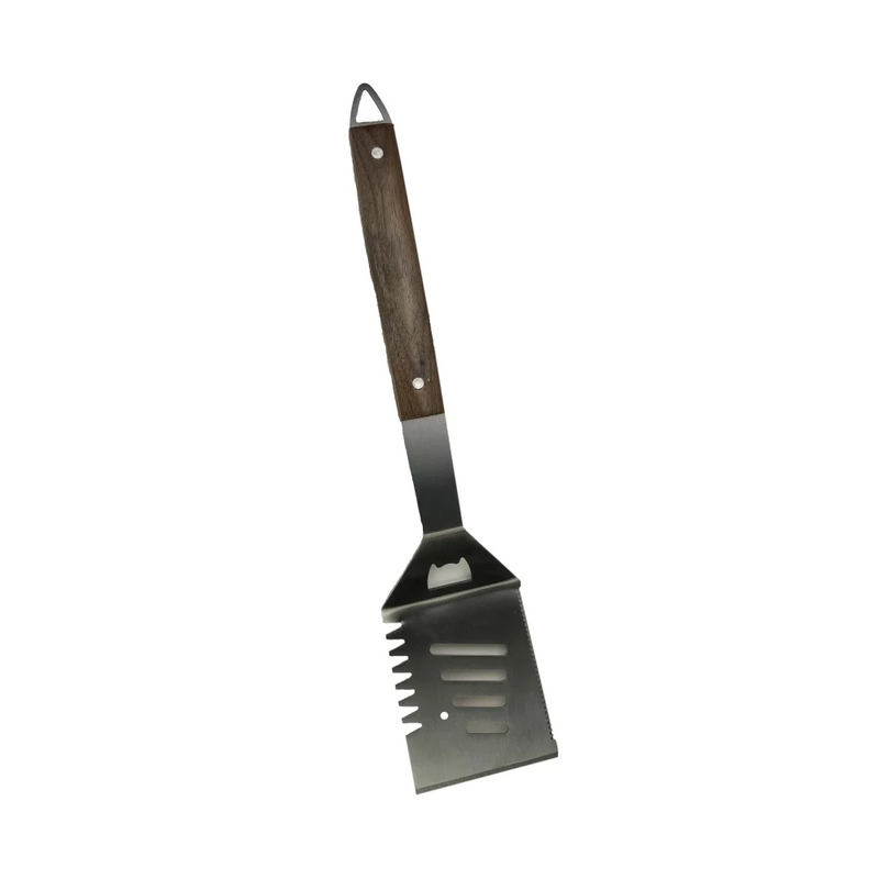 BBQ Hulpstukken koffer S’mart RVS Walnoot hout - Hulpstukken