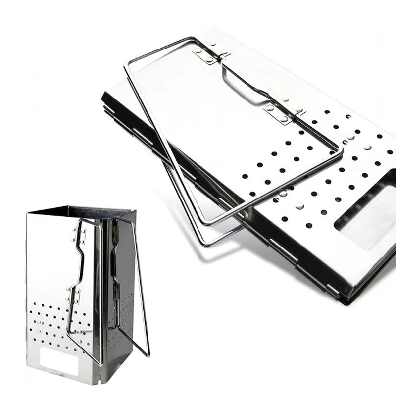 BBQ opvouwbare Brikettenstarter S’mart RVS - Hulpstukken BBQ