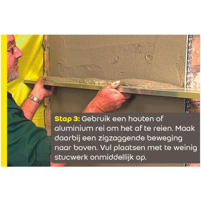 Beamix 500 Kalkstucmortel Stucmortel 20 KG - Mortel